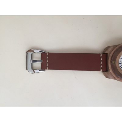 Handmade wooden watch.