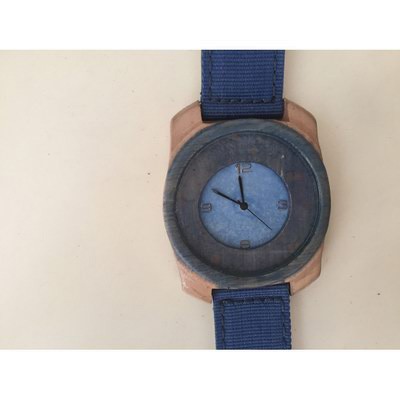 Handmade wooden watch.