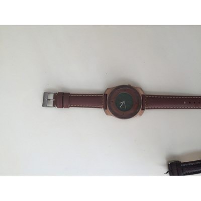 Handmade wooden watch.