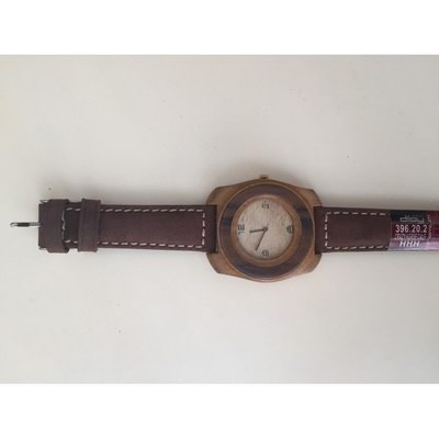 Handmade wooden watch.