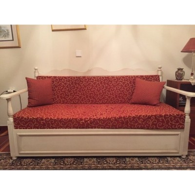 Sofa with internal bed